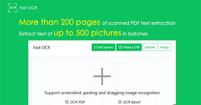 How to Fast OCR Outputs Text in Images