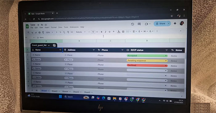 How to Use Google Sheets' Pre-built Tables Feature to Organize And