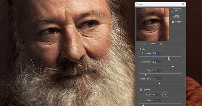 How to Use the Oil Paint Filter in Photoshop to Turn a Photo Into