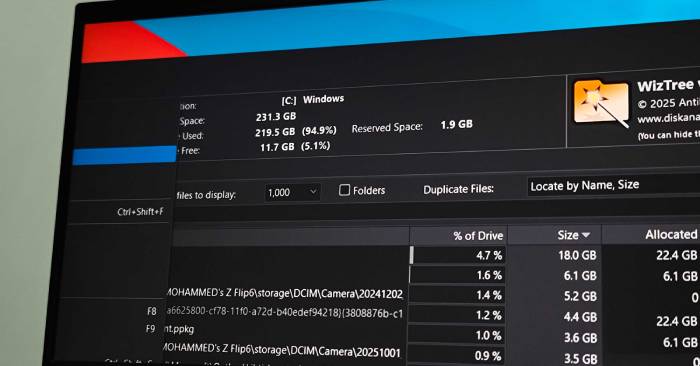 How to Use WizTree to Clean up 200GB of Hidden Junk Files: Step-by-Step Guide