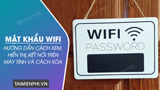 How to view the WIFI password on a connected Windows 11/10/8/7 computer.