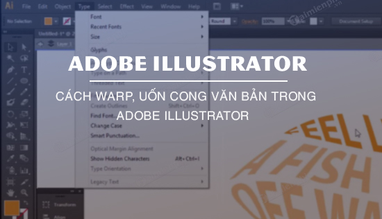 How to Warp and Bend Text in Adobe Illustrator