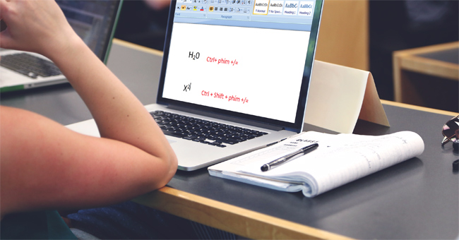 How to write exponents in Word, how to write superscripts