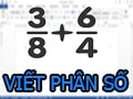 How to Write Fractions in Word 2010, 2013, 2016, 2019, 2020