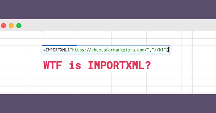 IMPORTXML Function: Automatically Retrieves Data from a Google Sheets Table
