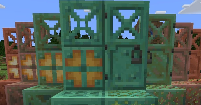 How to Craft a Copper Door in Minecraft