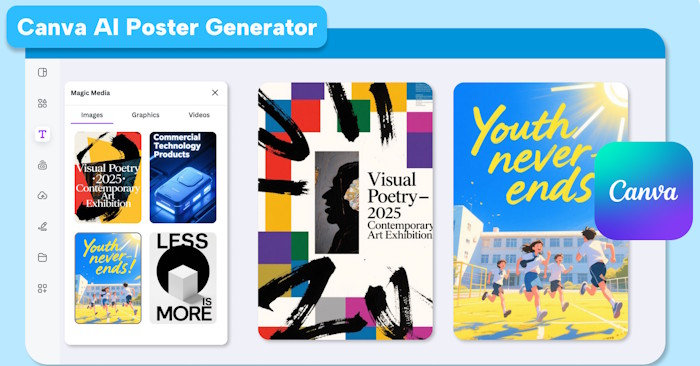 Guide to designing posters in Canva AI