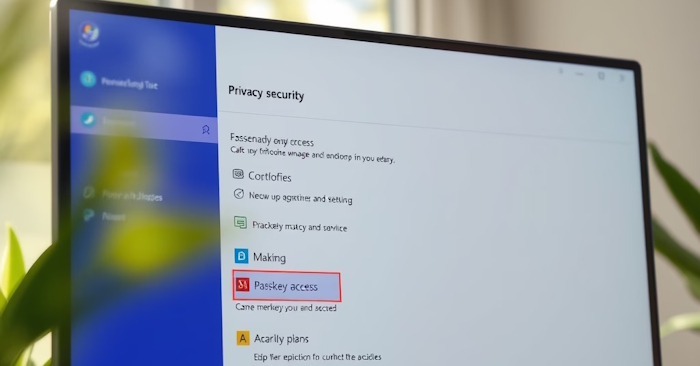 How to Allow Passkey Access for Apps in Windows 11