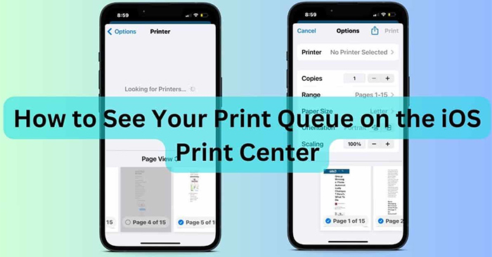 How to Manag Print Lists on iPhone