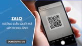 How to Quickly Scanning QR Codes in Photos on Zalo