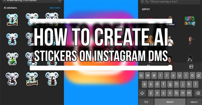How to Send AI Stickers in Instagram Messages