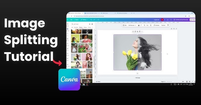 How to Split Photos Using Canva Are Very Simple