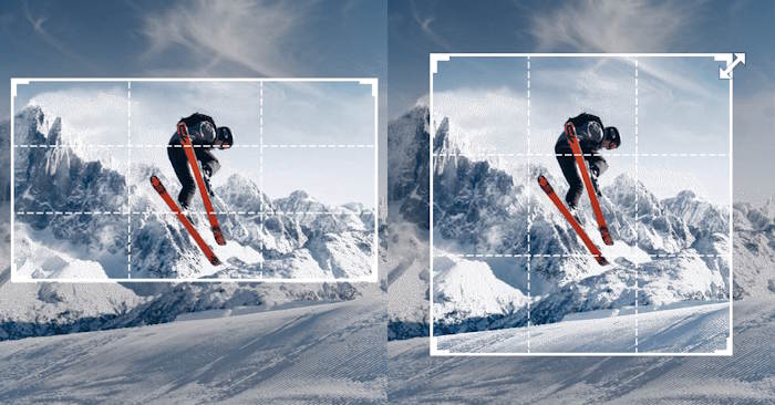 How to Split an Image Into Two Parts Online