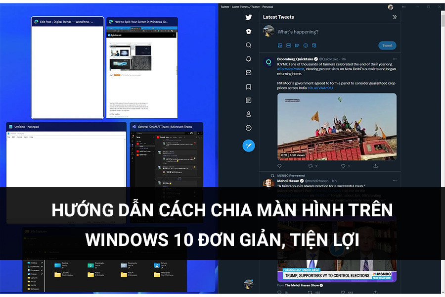 How to Split Screen on Windows 10 Simply