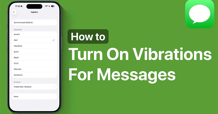 How to Enable Message Vibration on iPhone