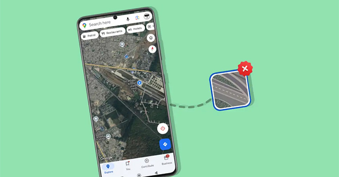 Instructions to Turn Off Satellite View When Opening Google Maps