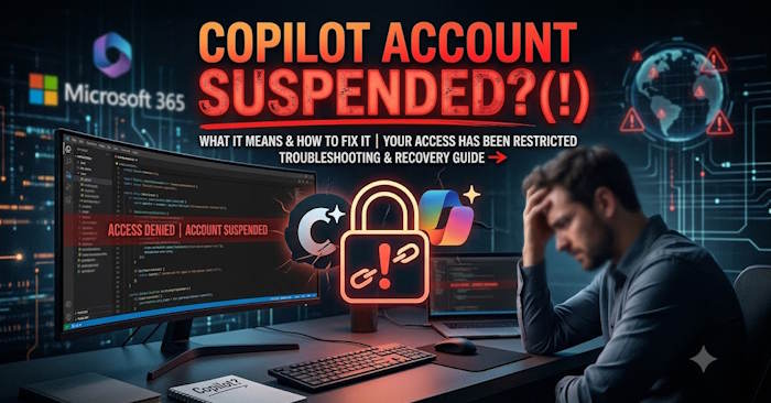 Is your Copilot account temporarily suspended? Here's how
