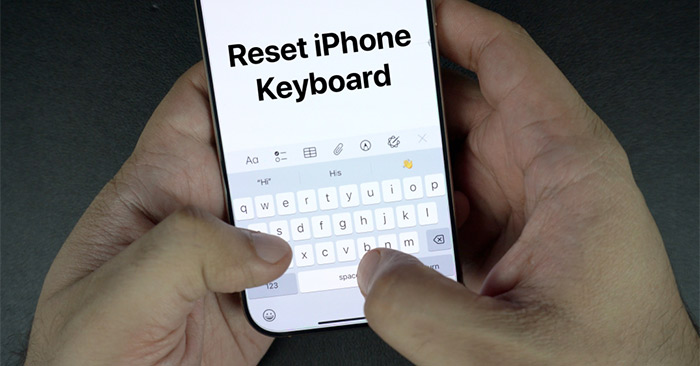 How to Reset iPhone Keyboard
