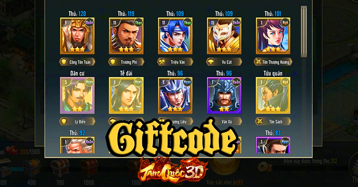 Latest Three Kingdoms 3D Code and How to Redeem Code