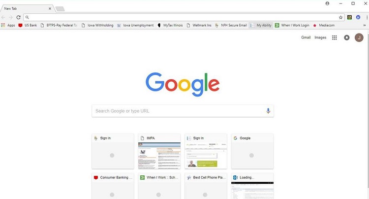 Lost Toolbar Under the Screen When Accessing the Web, What