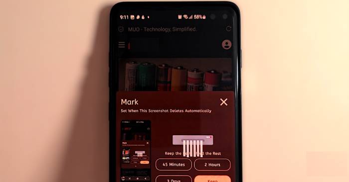 Mark: App to Help Process and Organize Screenshots Neatly