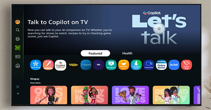 Microsoft Brings Copilot to Samsung TVs and Smart Displays