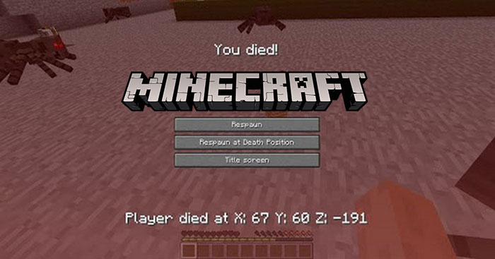 Minecraft: How to collect items after dying