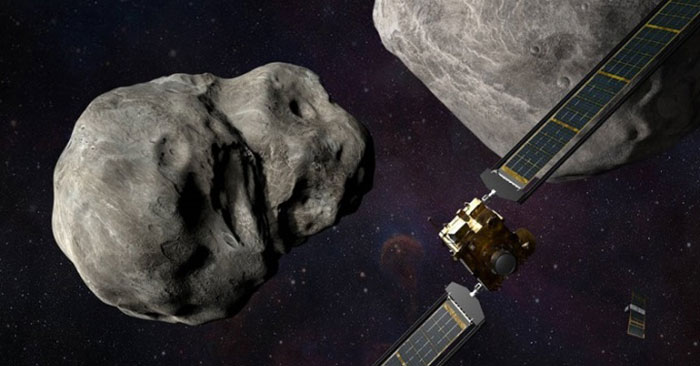 NASA spacecraft successfully deflected asteroid's orbit in 'Earth rescue' experiment.