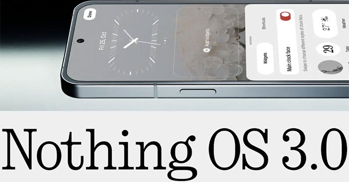 Nothing OS 3.0 Will Have New Lock Screen Customizations