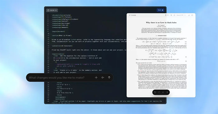 OpenAI Launches Prism: a Dedicated Workspace for Scientific Researchers