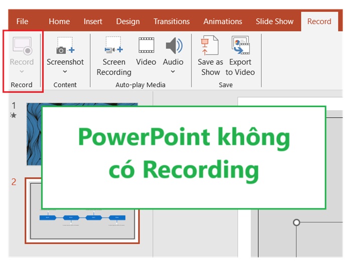 PowerPoint Has No Recording How to Fix?
