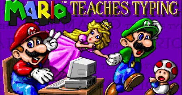 Practice Typing with 10 Fingers with Mario Teaches Typing Online