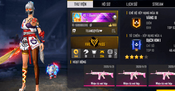 Rich Free Fire profile pictures, rich Free Fire account screenshots, rich Free Fire profile photos