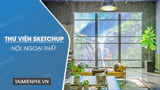 Sketchup interior and exterior design library