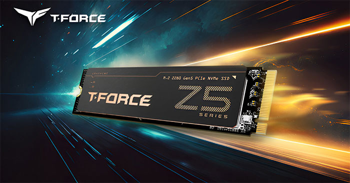 Team Group Launches T-force Z54E Pcie 5.0 SSD with Record Read Speed