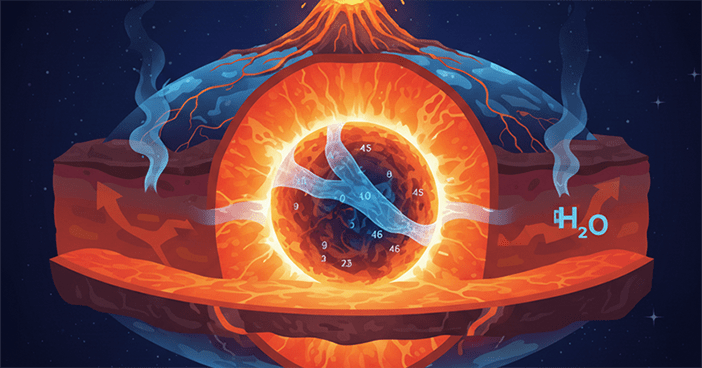 The Earth's core may be hiding dozens of hydrogen oceans.
