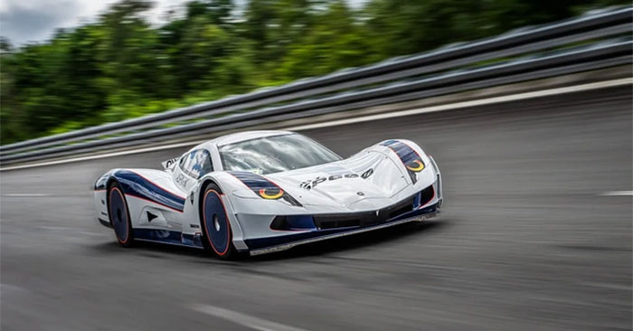 The Electric Car Model Has the Fastest Speed in the World, with a