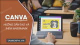 How to Create and Add a Watermark in Canva