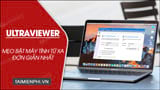 The simplest way to remotely power on a computer using UltraViewer.