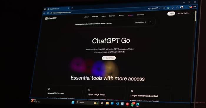 This Is What You Actually Get with the Cheapest Subscription Plan: ChatGPT Go