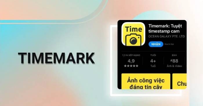 Timemark: Time-stamped Photo App