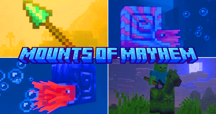 Minecraft Mounts of Mayhem: release date, versions, and new features