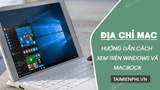 View and Read MAC Addresses of Windows 7, 8, 10 and Mac OS X