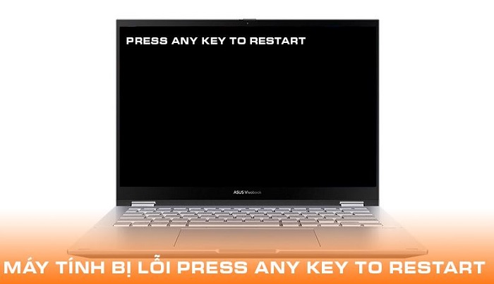 What does press any key to restart error mean? How to fix?