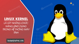 What Is Linux Kernel? Application Functions of Linux Kernel