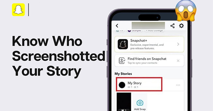 Who took a screenshot of your Snapchat Story?