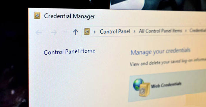 Why Can't This Built-in Credential Manager Feature in Windows