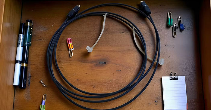 Why Do Many People Still Keep Optical Audio Cables in Drawers?