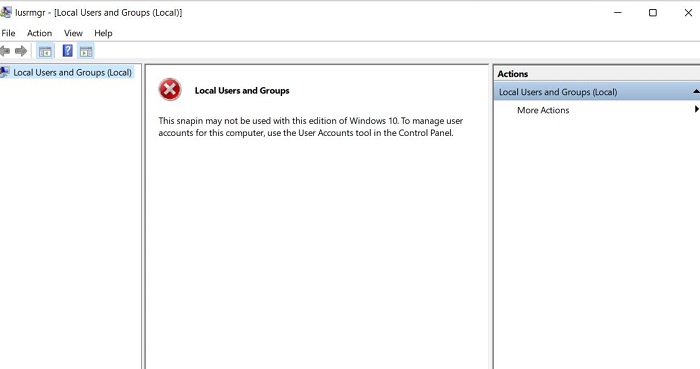 Win 11 Does Not Have Local Users and Groups, What Should I Do?
