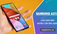 3 Ways to take a screenshot on a Samsung A21s phone.